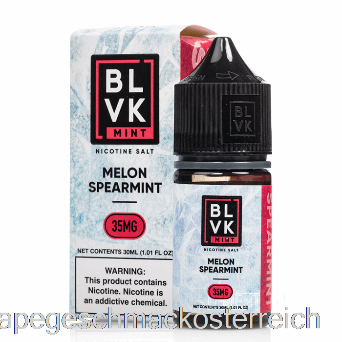 Melonen-Spearmint – Blvk-Minzsalze – 30 Ml, 50 Mg Vape-Geschmack